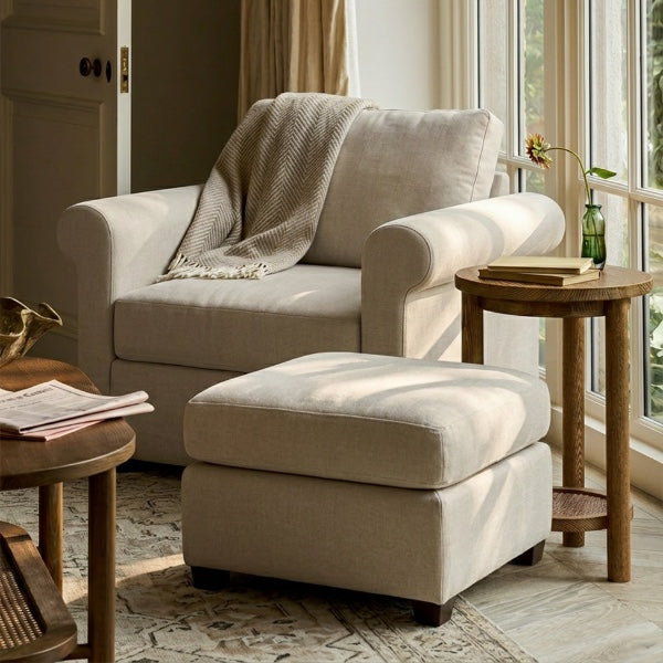 Rye Footstool